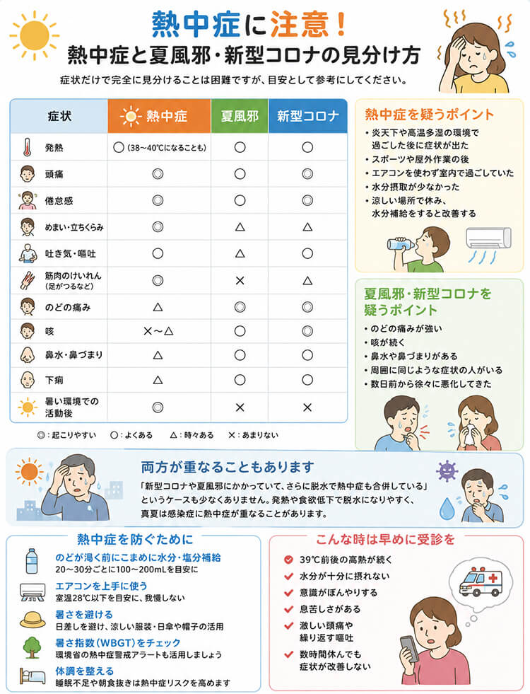 熱中症に注意